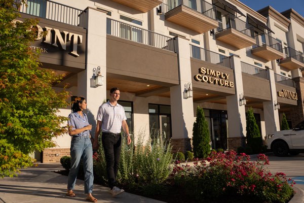 Shopping at The Village at Heritage Chaffee Crossing